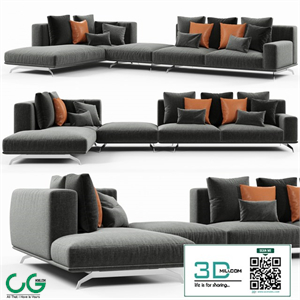 Ditreitalia Dalton sofa